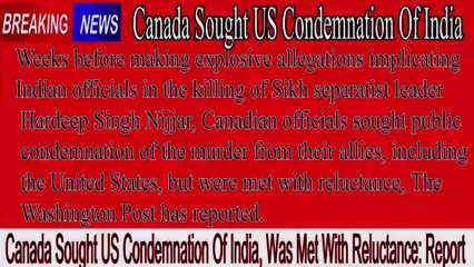 Hardeep singh nijjar canada news