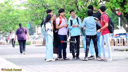 Bhabi Ji Namaste Prank On Cute Girls _ Part 2 _ Prakash Peswani Prank _