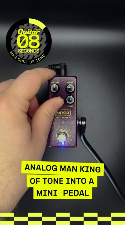 MXR Duke Of Tone 60 Seconds