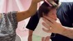 Pais viralizam ao secar cabelo de recém-nascida em vídeo: 