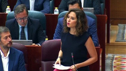Ayuso espera una «respuesta masiva en las calles» contra la amnistía: «Si Sánchez no tiene dignidad, por favor, que no nos lleve a los demás por medio»