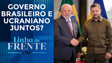 Zelensky após reunião com presidente do Brasil: “Discussão franca e construtiva” | LINHA DE FRENTE
