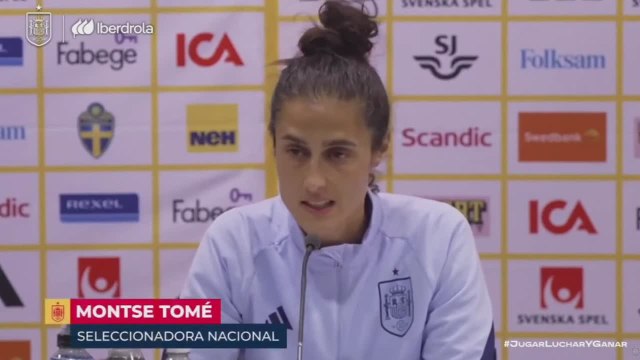 Rueda de prensa de Montse Tomé integra