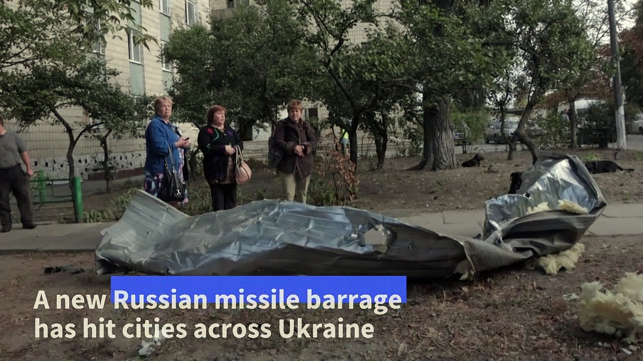 Kyiv wakes up after 'scary' missile attacks