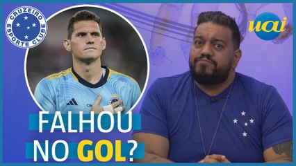 Rafael Cabral falhou? Hugão analisa gol sofrido pelo Cruzeiro