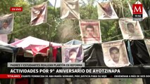 Padres de los 43 normalistas realizarán protesta por el 9° aniversario de Ayotzinapa