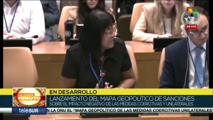 “Cada vez más se recurre a este tipo de métodos de presión para someter a los pueblos”