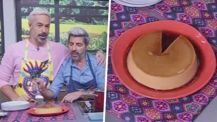 El chef Yogui nos enseña la rica receta de un tradicional flan de las abuelitas