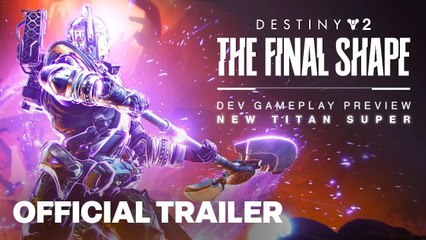 Destiny 2: The Final Shape | Twilight Arsenal Preview - New Titan Super