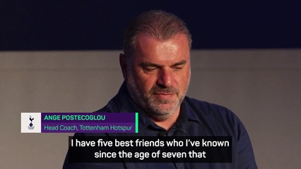 'Everything that's meaningful in my life has happened through football' - Postecoglou