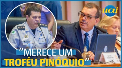 Coronel da PMDF chama companheiro de "Pinóquio" em CPI