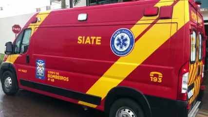 Trabalhadora fica ferida ao cair de escada no Bairro Morumbi