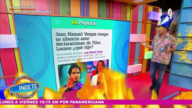 ¿Qué dijo Juan Manuel Vargas tras las recientes declaraciones de Tilsa Lozano?