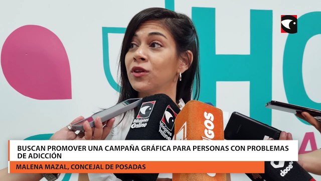 Buscan promover una campaña gráfica para personas con problemas de adicción