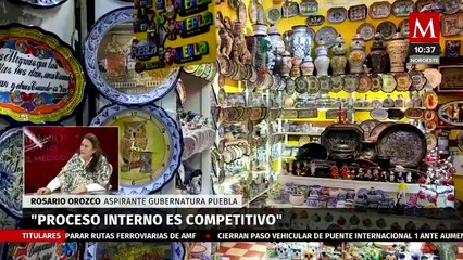 Sé que puedo trabajar en favor de Puebla, Rosario Orozco, viuda de Miguel Barbosa
