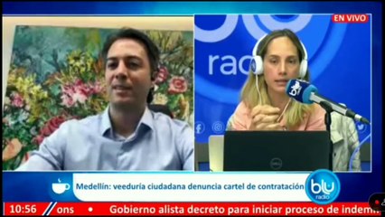Daniel Quintero atacó a periodista de Blu Radio