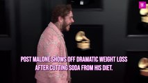 Post Malone Shows Off Dramatic Weight Loss After Cutting Soda From His Diet