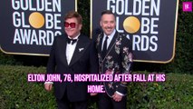 Elton John Hospitalized After Fall At His Home In France