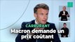 Carburant : Macron demande aux distributeurs qu'il soit vendu à 