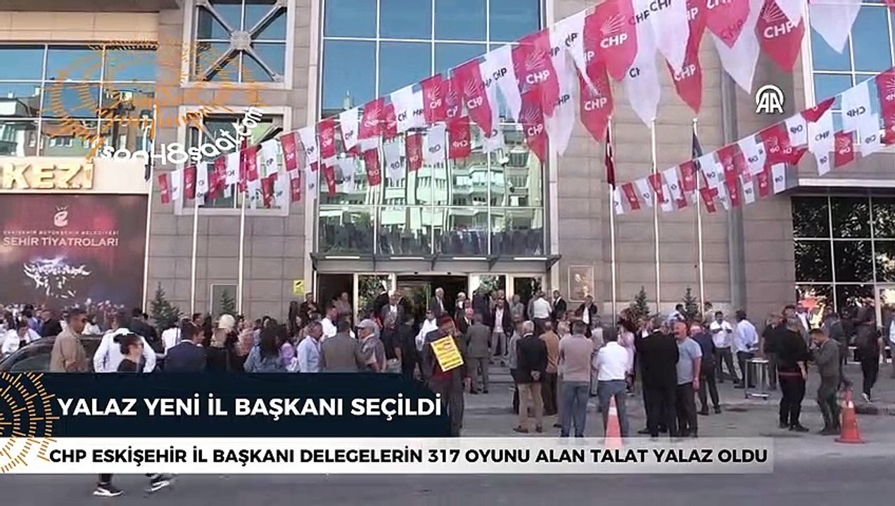 CHP'nin Eskişehir İl Başkanı Talat Yalaz oldu