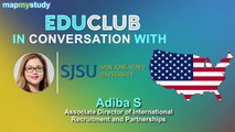 San Jose State University _ In Conversation with Ms. Adiba _ MapMyStudy #StudyAbroad #usastudyvisa