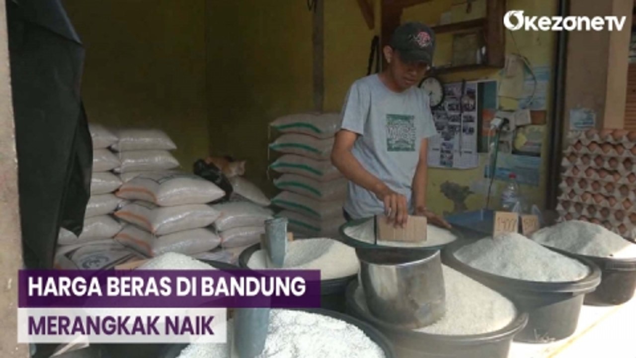 Harga Beras di Bandung Terus Naik, Pedagang dan Pembeli Mengeluh