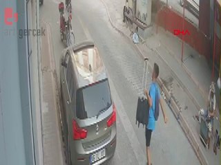 3,5 milyonluk tespih hırsızlığı kamerada