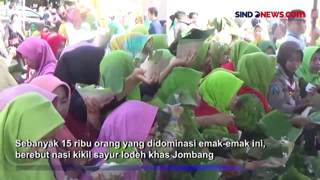 Warga Jombang Pecahkan Rekor Muri Makan Nasi Kikil dengan Peserta Terbanyak
