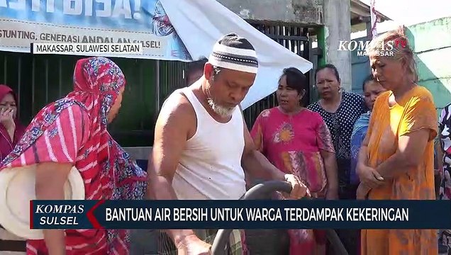 Bantuan Air Bersih Untuk Warga Terdampak Kekeringan