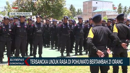 Tersangka Unjuk Rasa di Pohuwato Bertambah 21 Orang