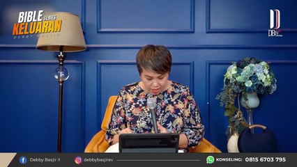 Bibleseries Keluaran 35 36  Membuat Kemah Suci - Debby Basjir #debbybasjir