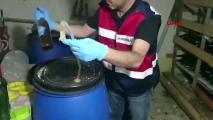 Edirne'de 415 Litre Sahte İçki Ele Geçirildi