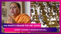 PM Modi In Bhopal: BJP Leader Uma Bharti Raises Demand For OBC Quota Under Women’s Reservation Bill