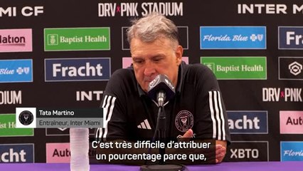 Inter Miami - Martino : "Nous devons évaluer les risques concernant Messi"