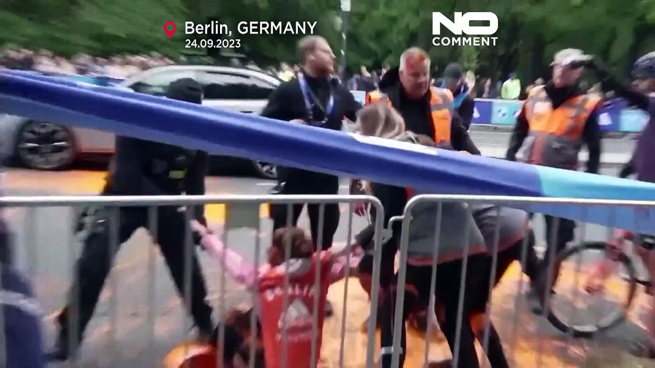 Klimakleber in Berlin machen weiter - nach 31 Festnahmen beim Marathon