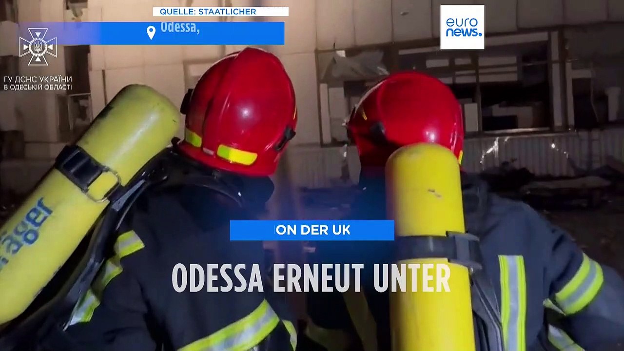 Zu Beginn des 20. Kriegsmonats: Angiffe auf ukrainische Hafenstadt Odessa