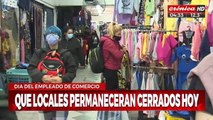 Día del empleado de comercio: ¿Qué locales permanecerán cerrados?