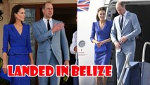 Kate Middleton and Prince William Arrive in Belize to Kick Off Their Week Long Caribbean Tour