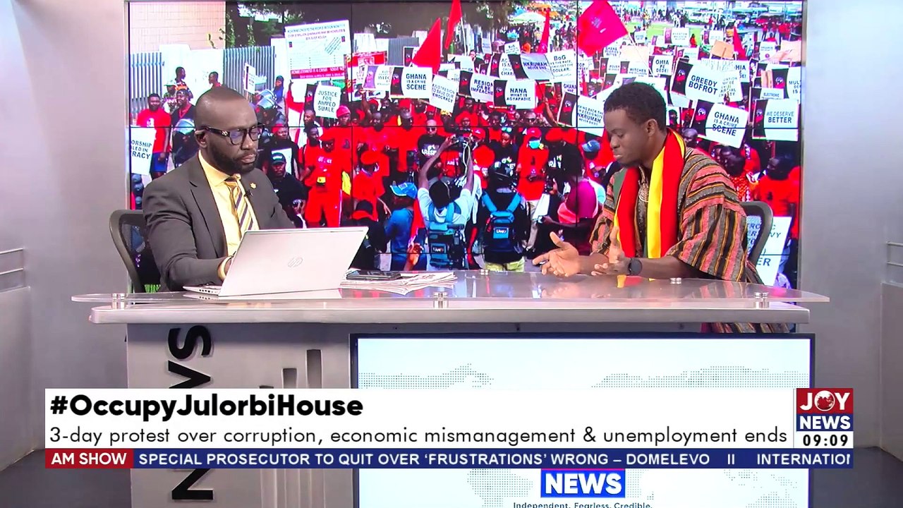 #OccupyJulorbiHouse: 3-day protest over corruption, economic mismanagement & unemployment ends | The Big Stories