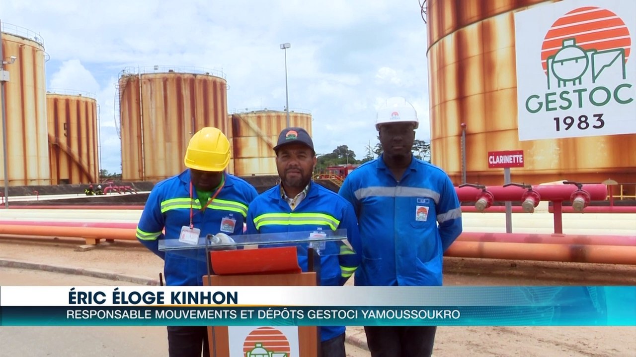 Le bureau de Yamoussoukro de la Société de Gestion des Stocks Pétroliers simule un incendie pour tester son dispositif de sécurité
