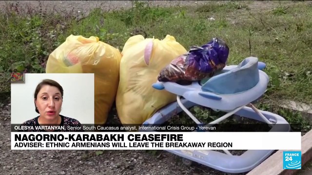 Following decades of 'conflict', Karabakh Armenians do not see a 'future under Azerbaijani control'