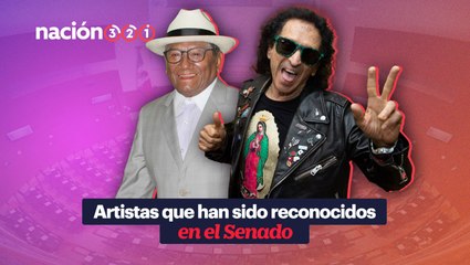 Artistas que han sido reconocidos en el Senado