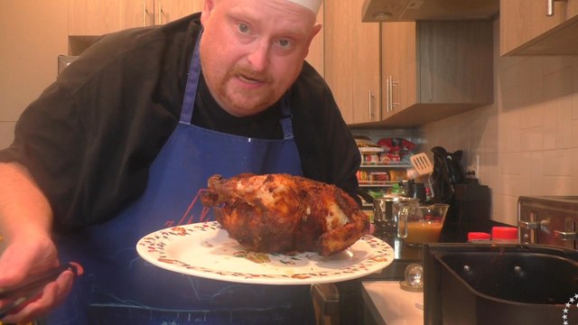 Tank Cooks Buttermilk Air Fryer Whole Chicken
