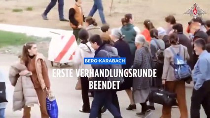 Bergkarabach: Erste Gespräche zwischen den Konfliktparteien