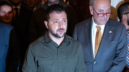 Zelensky says he had ‘very strong dialogue with senators’ after closed-door meeting over Ukraine aid