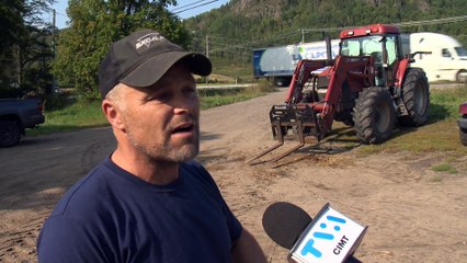 Baie-Saint-Paul : un agriculteur craint le pire sur la route 138
