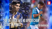 MARTÍN Barragán habla de su paso por PUMAS y el partido de la jornada 9  en LIGA MX