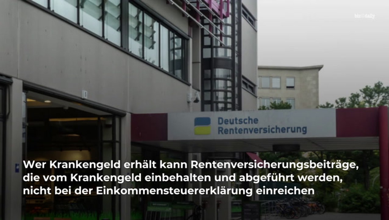 Rente: Diese Versicherungsbeiträge kann man nicht absetzen