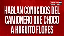Hablan conocidos del camionero que chocó a Hugito Flores
