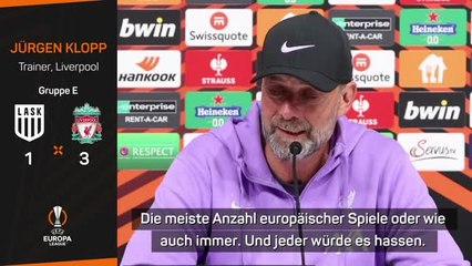 50 Europa-Siege! Klopp: Jeder hasst die Tatsache